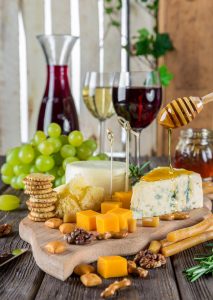 Weinprobenseminar am 18.04.2026: <br>Käse und Wein spezial